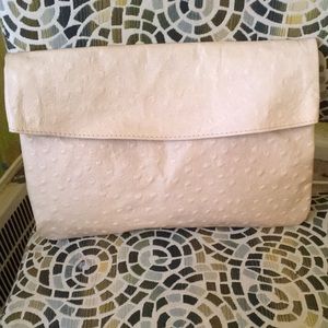 O.B.O.Hand made ostrich purse